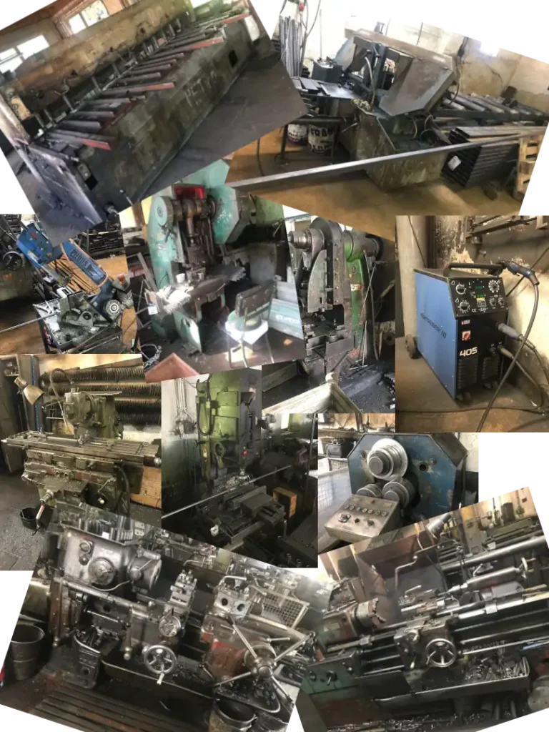 Kovo Bohunka machinery collage
